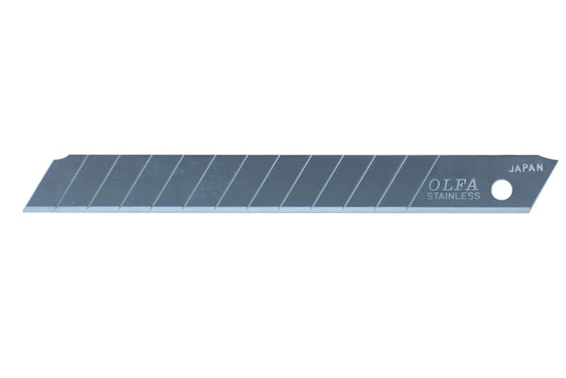 Olfa Abbrechklingen (Edelstahl) 9 mm, 10er Pack
