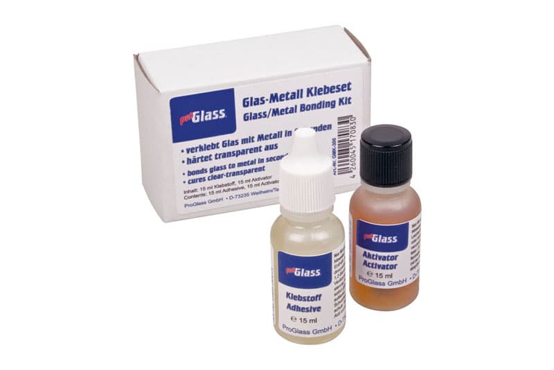 ProGlass Glas-Metall Klebeset