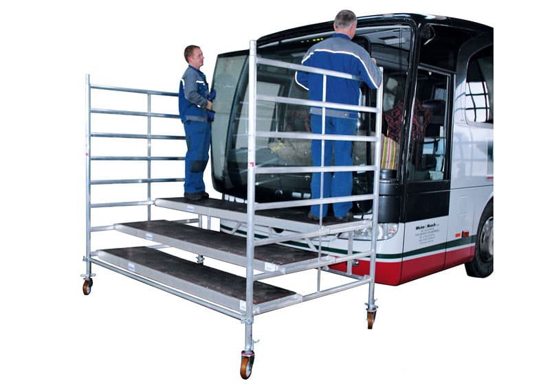 Arbeitsplattform für Bus & LKW