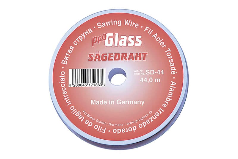ProGlass Sägedraht, Ø 0,80 mm, Spule zu 44 m