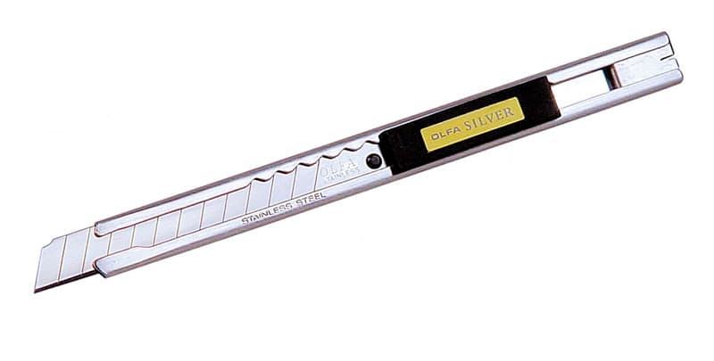 Olfa Silver Messer für 9 mm Klingen