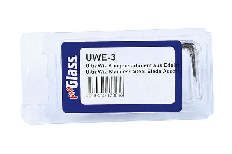 UltraWiz Edelstahlklingen-Set (3 Klingen)