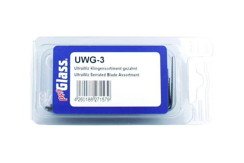 UltraWiz Klingensortiment gezahnt (3 Klingen)