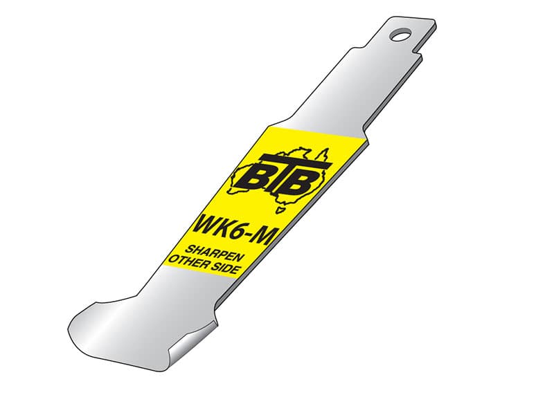 BTB Klinge, Falzschaberklinge, 20 mm breit