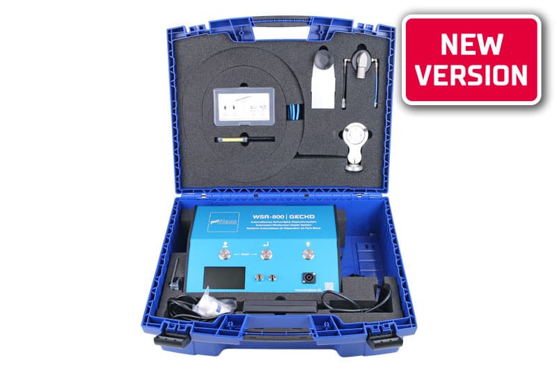 Automatisches Verbundglas-Reparatursystem im Koffer