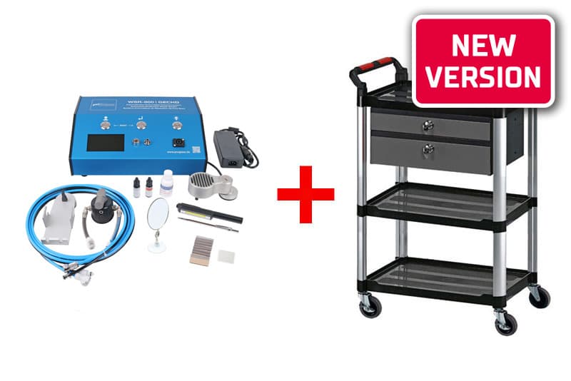 Automatisches Verbundglas-Reparatursystem mit Wagen