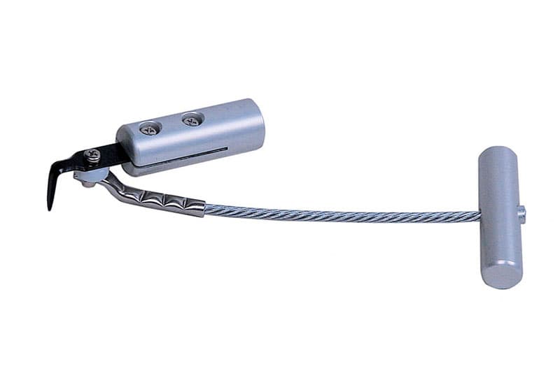 ProGlass Ziehmesser aus Aluminium, kurz