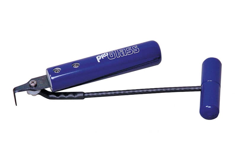 ProGlass Ziehmesser mit Neoprenüberzug