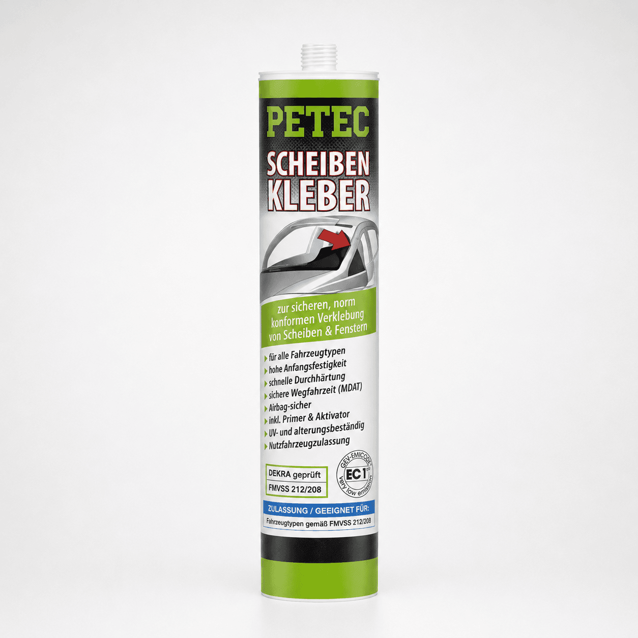 PETEC Scheibenkleber 310 ml Kartusche